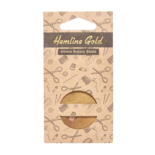 Hemline Gold Rotary Cutter Blade – 1pc (45mm)