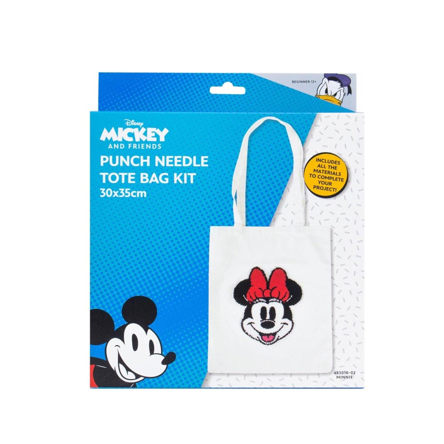 Disney Punch Needle Tote Bag Kit – 30 x 35cm