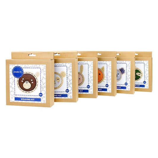 MAKE IT Weaving Kit – Bear (White) or Sloth