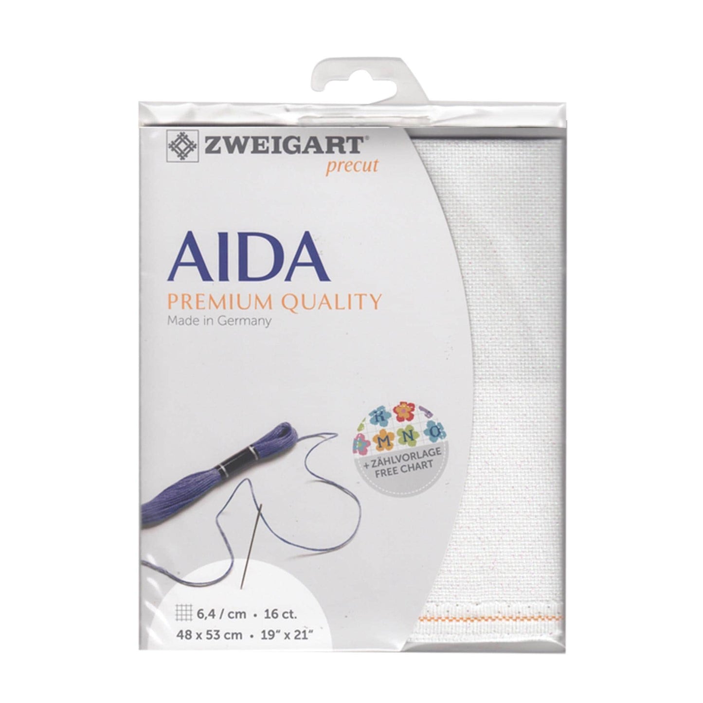 Zweigart Precut 16ct Aida – (36x48cm)