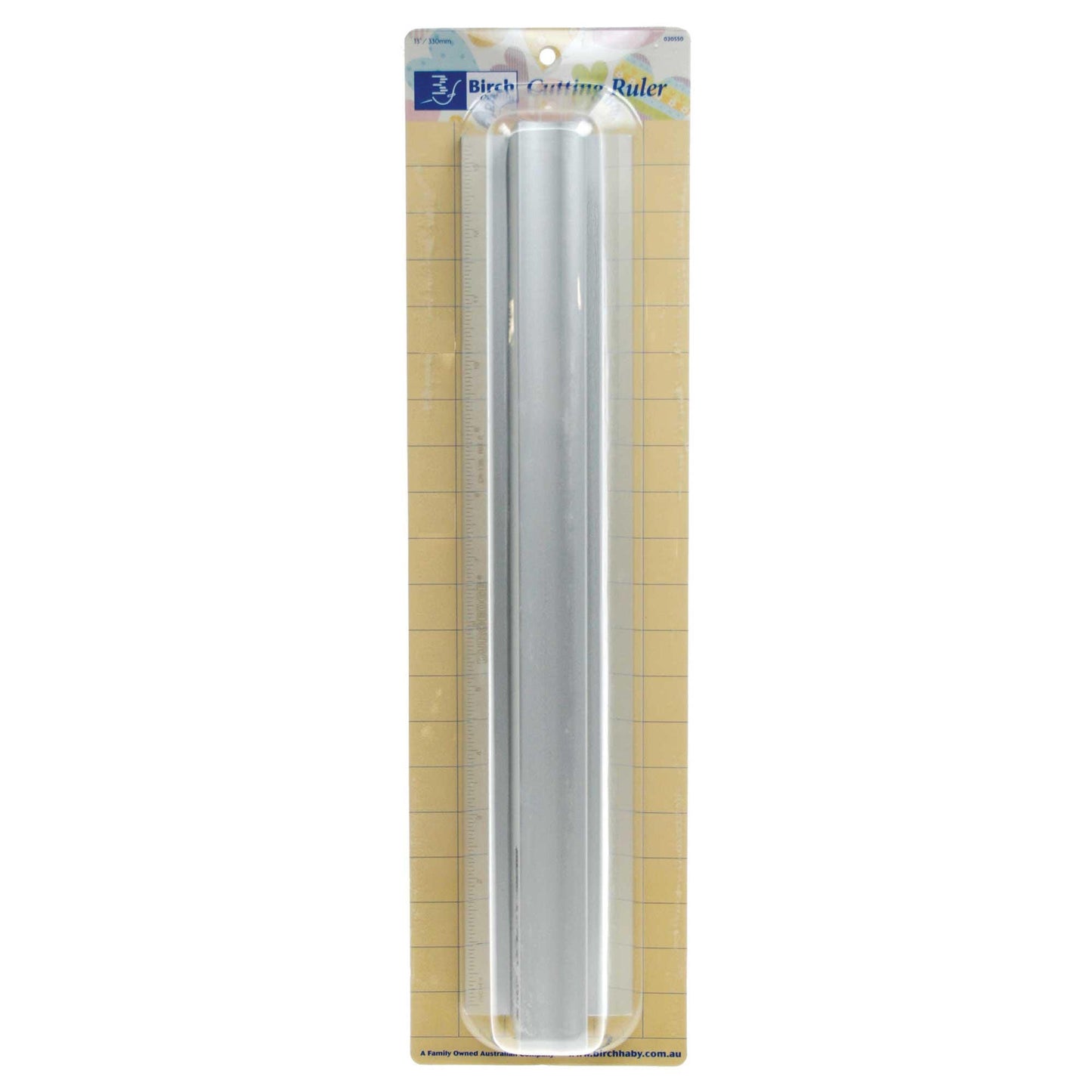 Birch Cutting Ruler 330mm 13 inch Sewing Quilting Craft Ruler