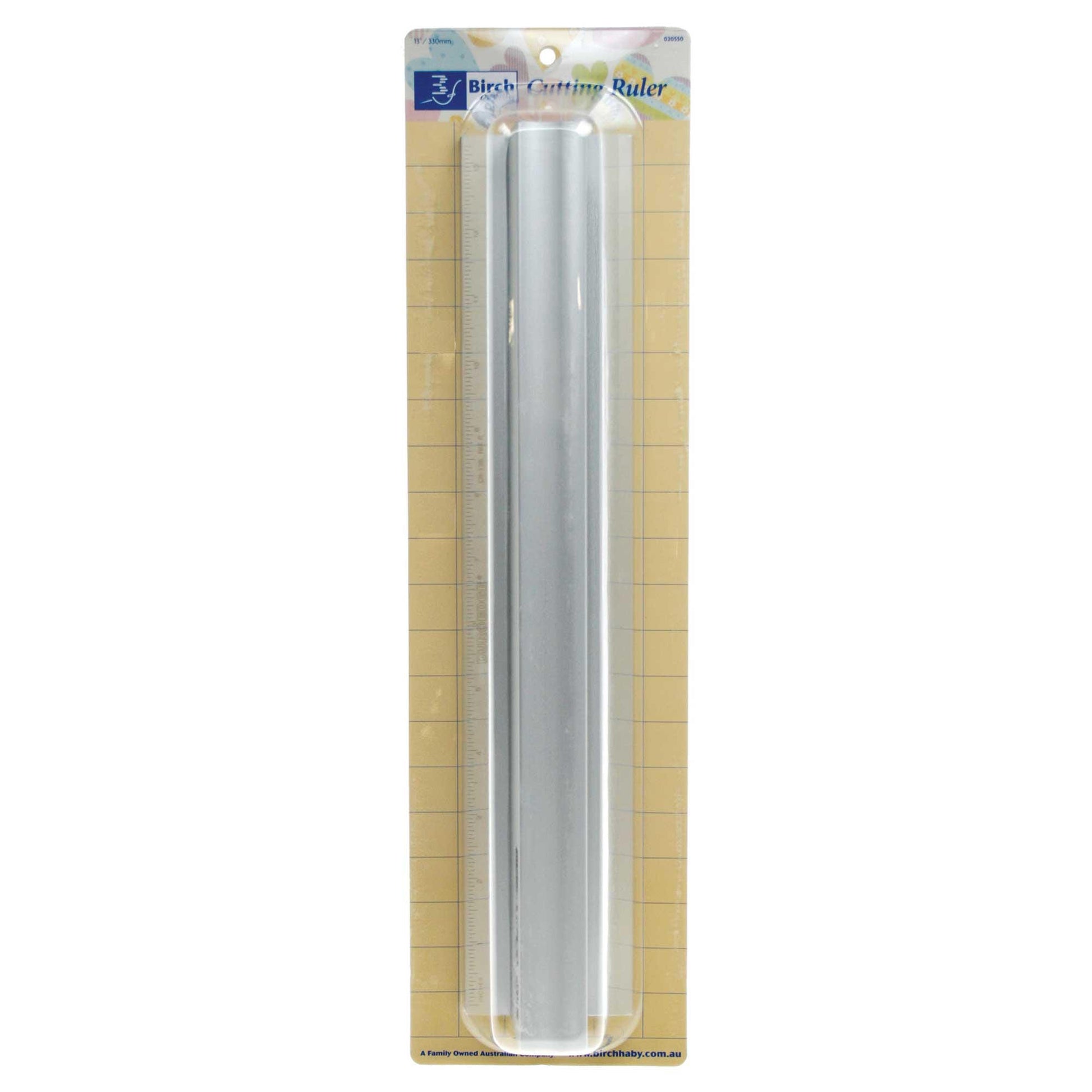 Birch Cutting Ruler 330mm 13 inch Sewing Quilting Craft Ruler