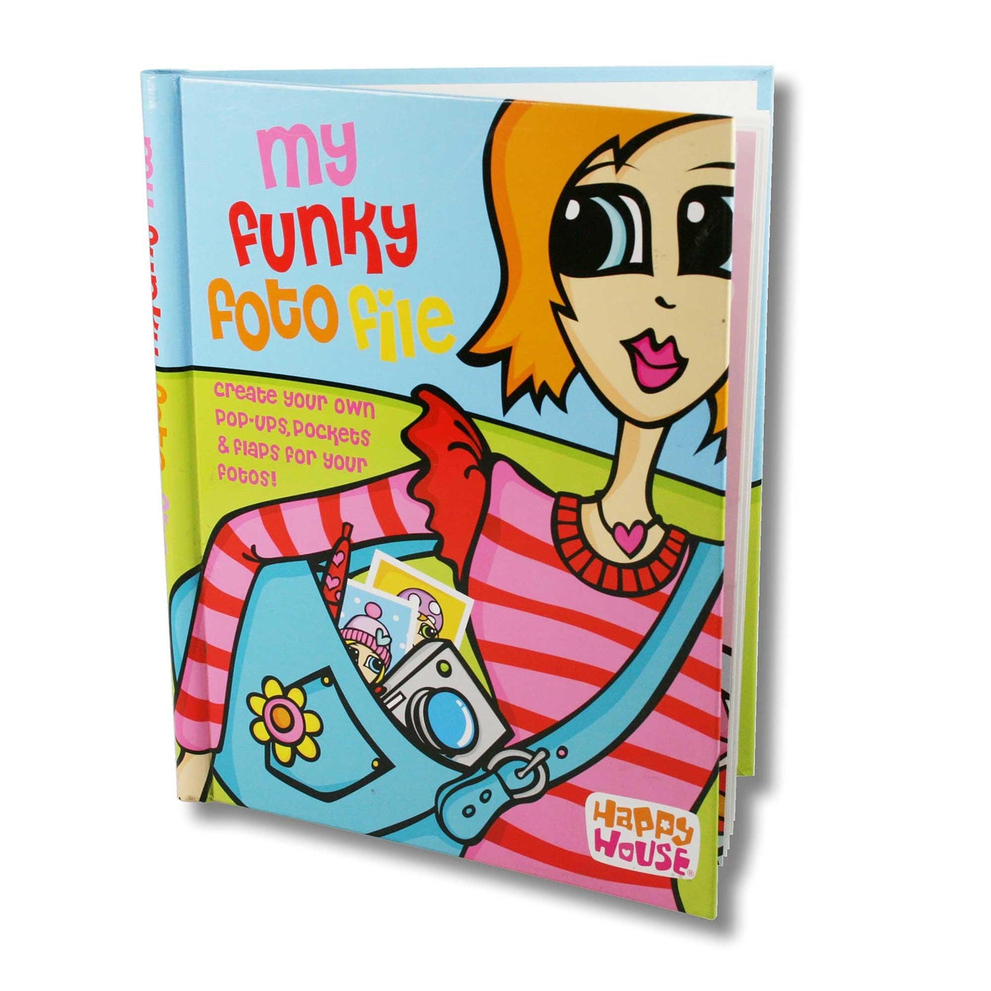 My Funky Foto File Scrapbook Pop Up Craft Kit Photo Album Activity
