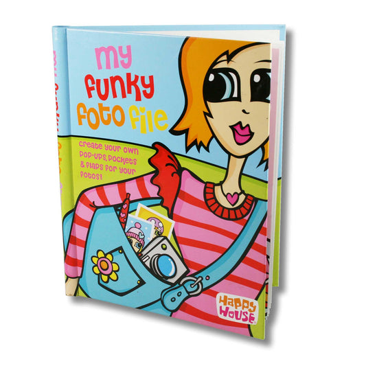 My Funky Foto File Scrapbook Pop Up Craft Kit Photo Album Activity