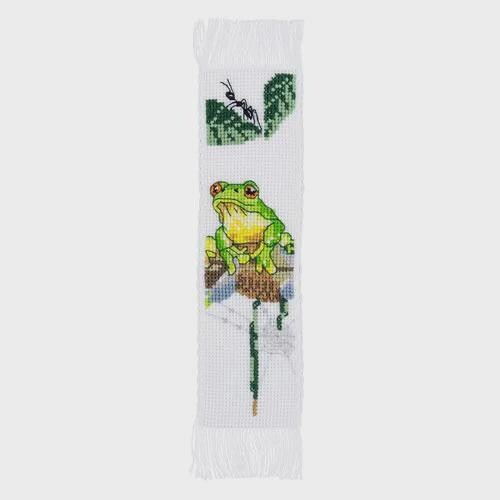 Leuts Artist Series Counted Cross Stitch Bookmark Kit | Australian Wildlife Bookmark | 14 Count Aida Kit | Intermediate Cross Stitch