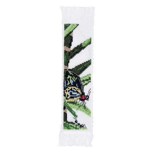 Leuts Artist Series Counted Cross Stitch Bookmark Kit | Australian Wildlife Bookmark | 14 Count Aida Kit | Intermediate Cross Stitch