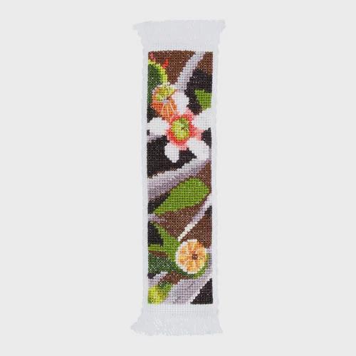 Leuts Artist Series Counted Cross Stitch Bookmark Kit | Australian Wildlife Bookmark | 14 Count Aida Kit | Intermediate Cross Stitch