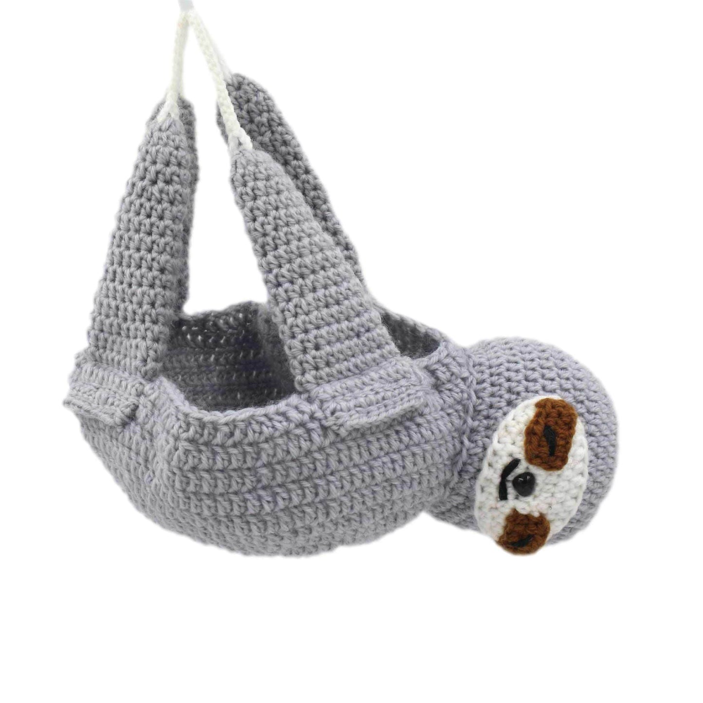 DIY Crochet Plant Holder Kit | Llama or Sloth | Amigurumi Crochet Kit | Plant Lover Gift | Intermediate Crochet Project