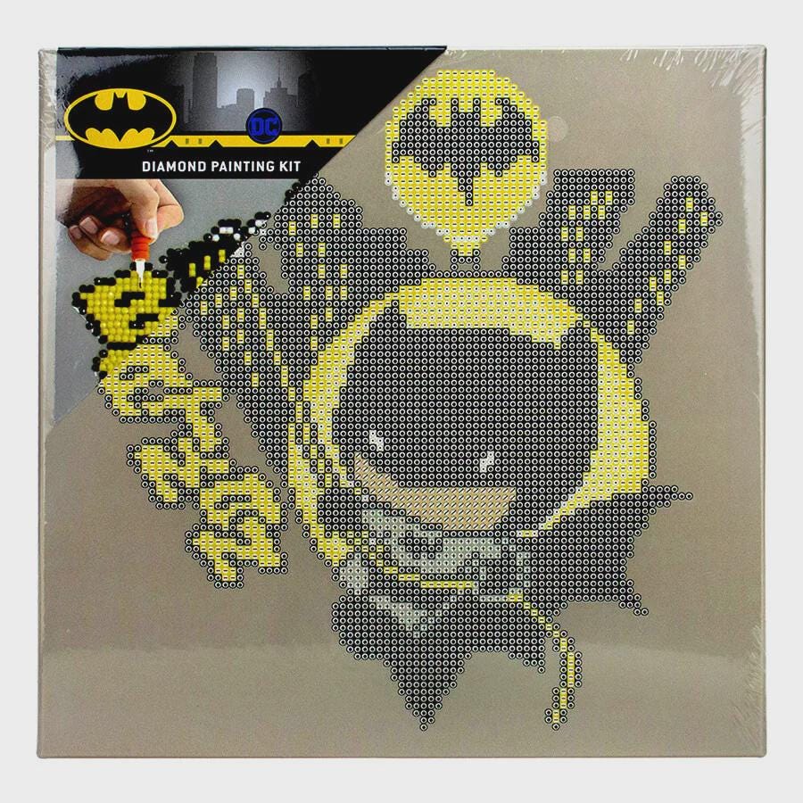 Diamond Dotz DC Batman Diamond Painting Kit 28 x 28cm | Official Licensed Craft Kit | DIY Diamond Art