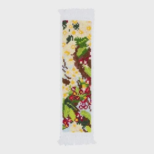 Leuts Artist Series Counted Cross Stitch Bookmark Kit | Australian Wildlife Bookmark | 14 Count Aida Kit | Intermediate Cross Stitch
