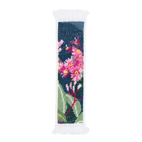 Leuts Artist Series Counted Cross Stitch Bookmark Kit | Australian Wildlife Bookmark | 14 Count Aida Kit | Intermediate Cross Stitch