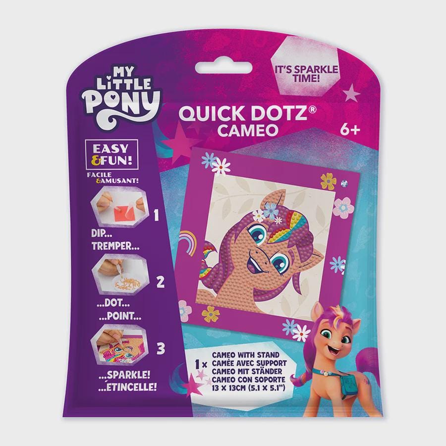 Diamond Dotz Dotzies – Create Your Own Sunshine Cameo (13 x 13cm)