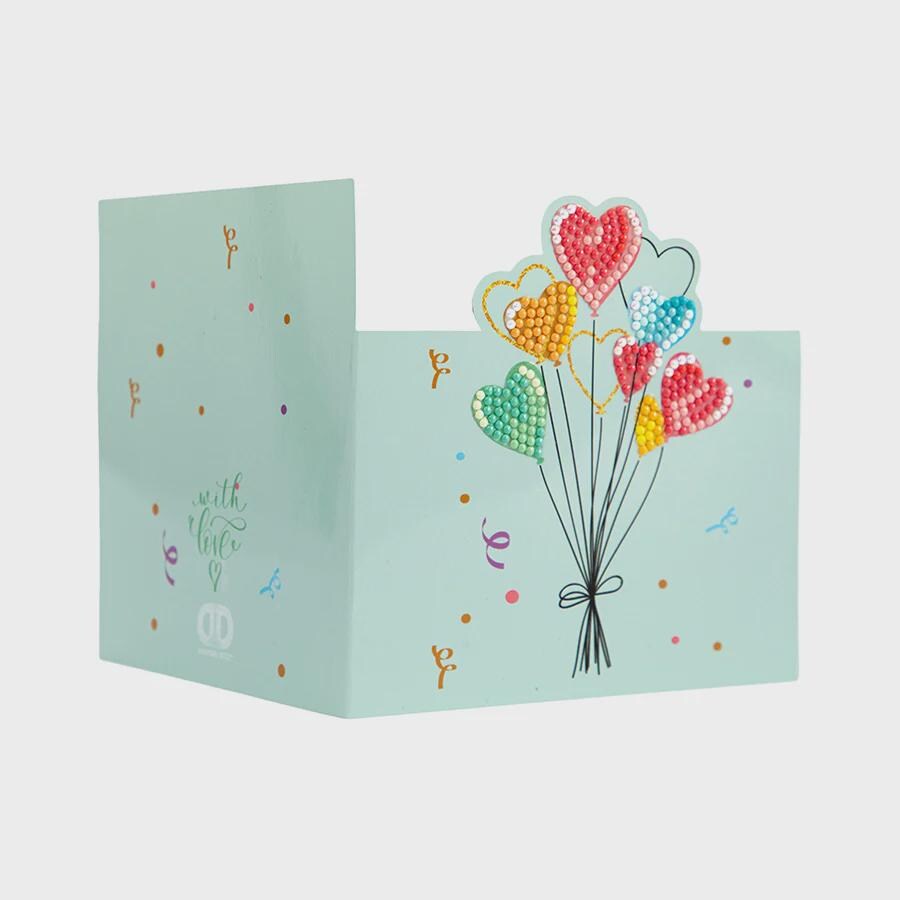Diamond Dotz Greeting Cards Variety Pack | 12 DIY Diamond Painting Cards with Envelopes