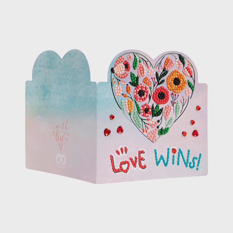 Diamond Dotz Greeting Cards Variety Pack | 12 DIY Diamond Painting Cards with Envelopes
