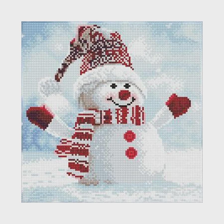 Diamond Dotz Christmas Diamond Painting Kit 30x30cm Holiday Diamond Art DIY Craft Gift