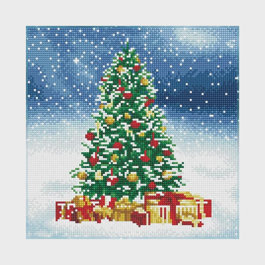Diamond Dotz Christmas Diamond Painting Kit 30x30cm Holiday Diamond Art DIY Craft Gift