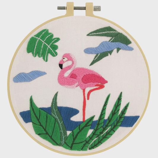 Make It Mini Embroidery Kit | Animal Embroidery Kit | Beginner Needlework Craft | Choice of Cute Designs